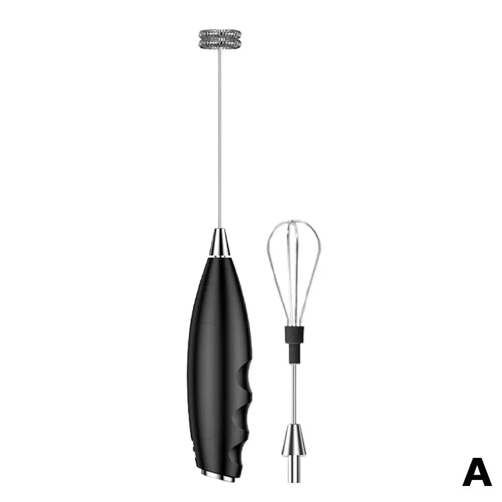 Handheld Electric Milk Frother (Battery-Powered)