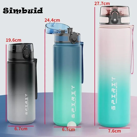 Leak-Proof Sports Water Bottle (500ml–1000ml)