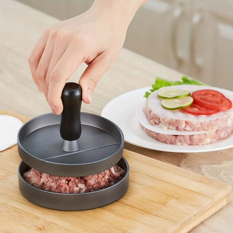 Non-Stick Burger Press with 100 Patty Papers