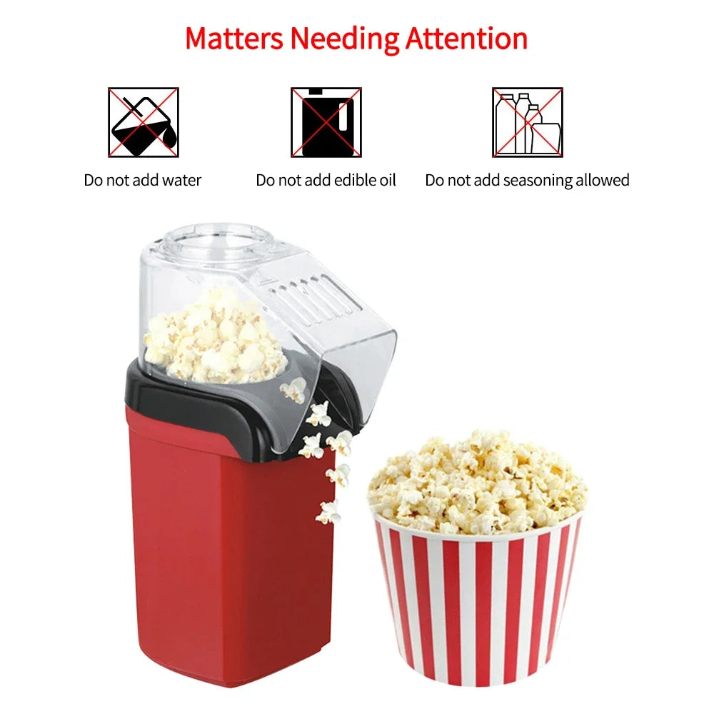 Fully Automatic Popcorn Machine For Home Kitchen Popcorn Makers Mini Popcorn Electric Household Appliance Machine