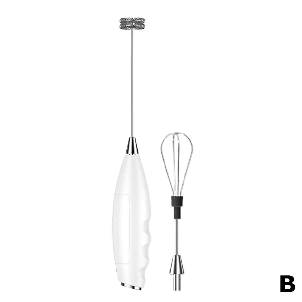 Handheld Electric Milk Frother (Battery-Powered)