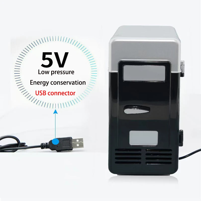 Portable Mini USB Car & Home Fridge (Cooler + Warmer)