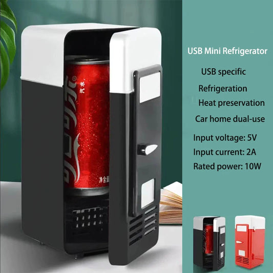 Portable Mini USB Car & Home Fridge (Cooler + Warmer)