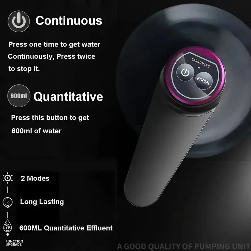 USB Rechargeable Automatic Water Dispenser Pump