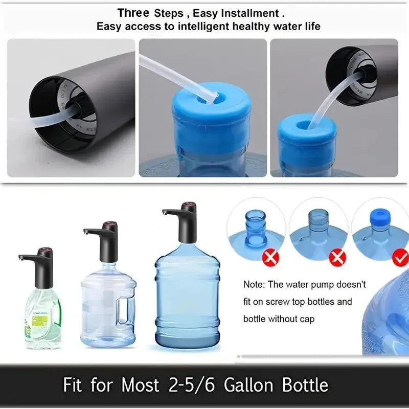 USB Rechargeable Automatic Water Dispenser Pump